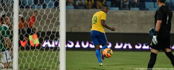 Thalles brilha e Brasil vence a Bolvia por 3 a 1 na Arena Pantanal;  veja fotos 