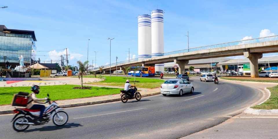 Obras do BRT avanam para rotatria do aeroporto em VG e trnsito ter novas intervenes
