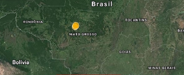 ​Observatrio sismolgico registra dois tremores de terra em Mato Grosso