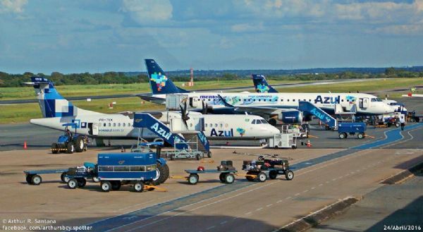 Azul solicita voo direto entre Cuiab e Porto Alegre