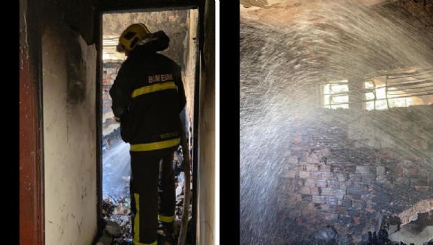 Incndio em residncia no Goiabeiras pode ter comeado em fiao de ventilador de teto