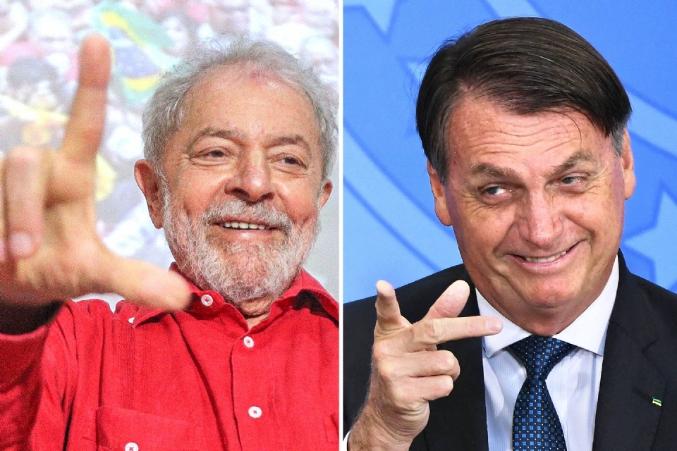A um ano da eleio, apoio de Lula e Bolsonaro a candidatos em Cuiab tem o mesmo peso