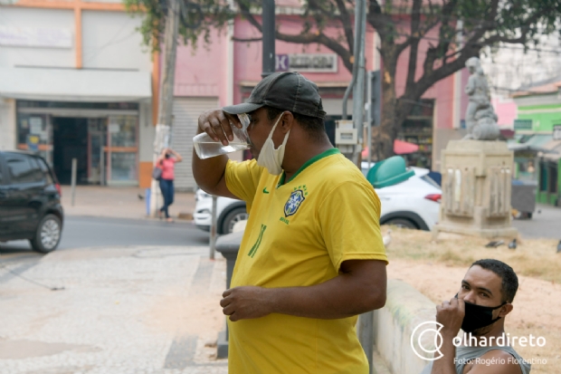 Instituto emite alerta de onda de calor com grande risco de morte em Mato Grosso