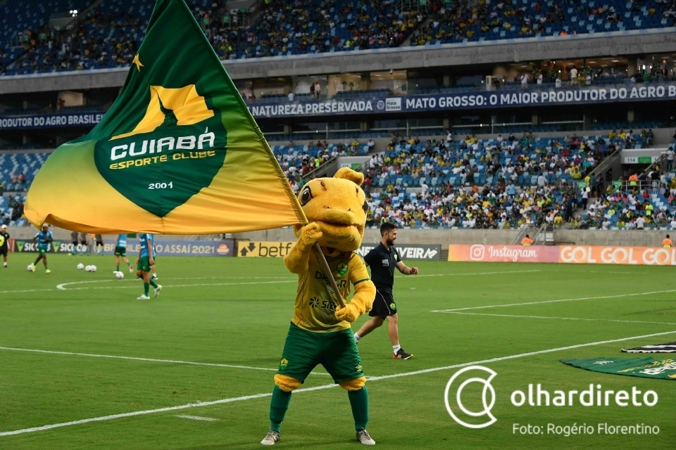 Cuiab abre venda de ingressos para jogo contra o Amrica na Arena Pantanal; confira