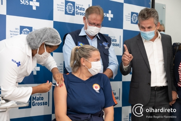 Profissionais da Sade sero obrigados a tomar vacina contra Covid-19 em Mato Grosso
