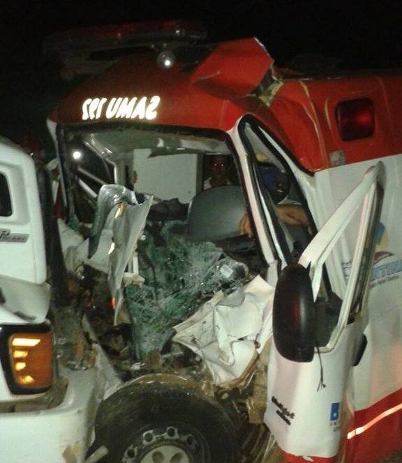 Motorista e enfermeira do Samu morrem em acidente logo aps fazer resgate de vtima