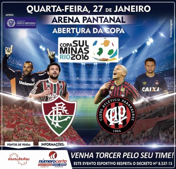 Logstica tira jogo entre Fluminense e Atltico-PR da Arena Pantanal