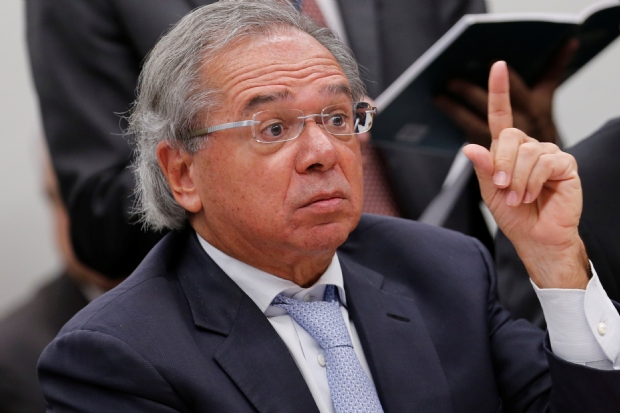 O ministro Paulo Guedes, mentor da PEC do Pacto Federativo