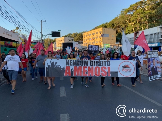 Sintep acusa governo de descumprir acordo e ameaa nova greve em Mato Grosso