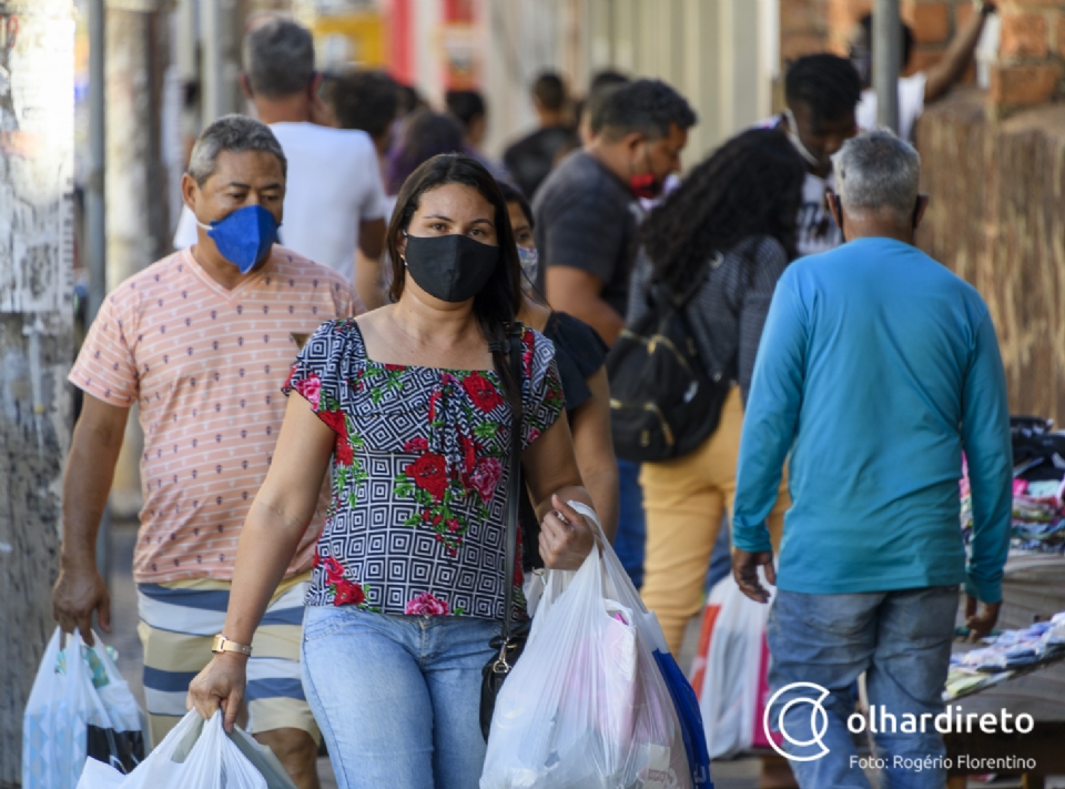 Prefeitura de Cuiab libera uso de mscara em lugares abertos