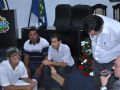 Jos Riva (PSD) e representantes de entidades como MST negociam como presidente do Incra por telefone