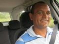 Taxista Carlos Alberto - foto de arquivo pessoal no Facebook