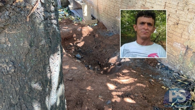 Homem que estava desaparecido  encontrado enterrado no quintal de residncia; adolescentes apreendidos