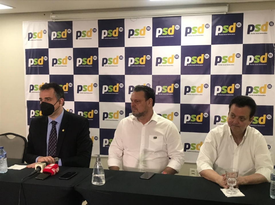 Kassab diz que ‘todos sabem’ que Pacheco é o candidato do PSD à presidência, mas senador desconversa: “podemos discutir”
