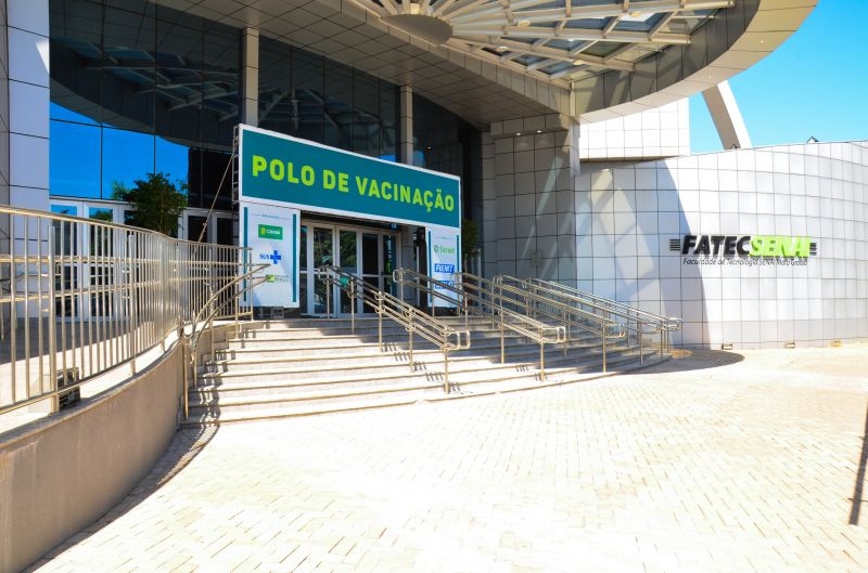 Senai Porto deixa de ser polo de vacinação e Prefeitura ampliará oferta em unidades básicas