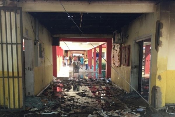 Escola destruda em incndio passar por reformas emergenciais at o incio do ano letivo