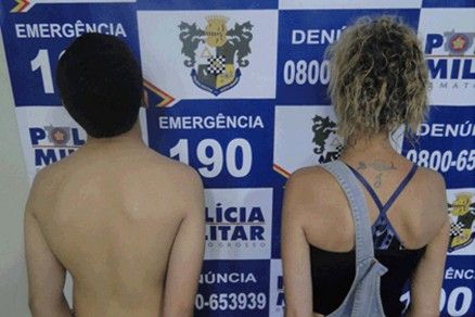 ​Casal de adolescentes  preso aps tentativa de roubo na Couto Magalhes em VG