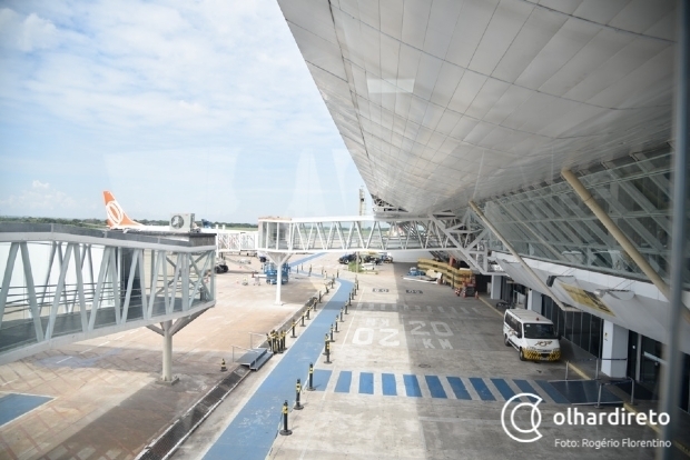 Obras entram na fase final, mas internacionalizao do aeroporto de Cuiab s deve sair no ps-pandemia