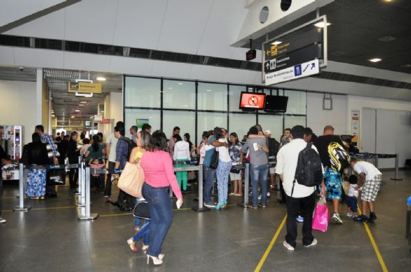 Pesquisa aponta que 65% dos passageiros voaram pelo menos 2 vezes em Cuiab