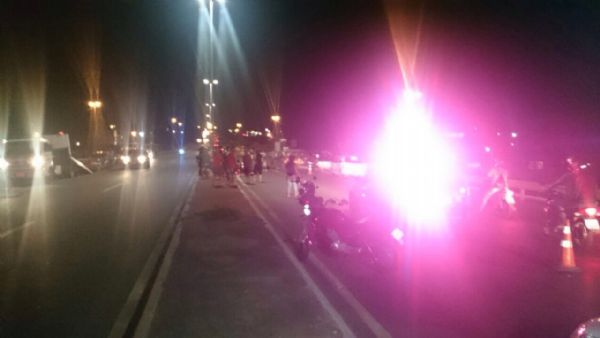 Motociclista  atropelado e morto no viaduto do Industririo; motorista fugiu do local