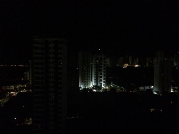 Diversos bairros da capital ficaram sem energia durante 30 minutos