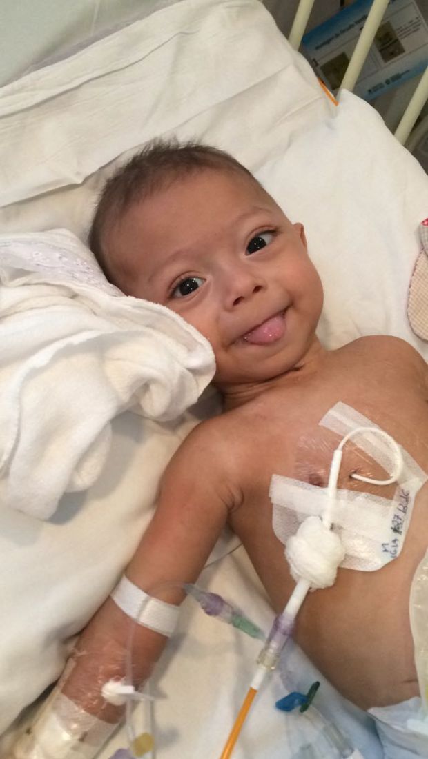 Com apenas R$ 150 mil para transplante, famlia de menino de 1 ano pede ajuda para arrecadar R$ 4 milhes