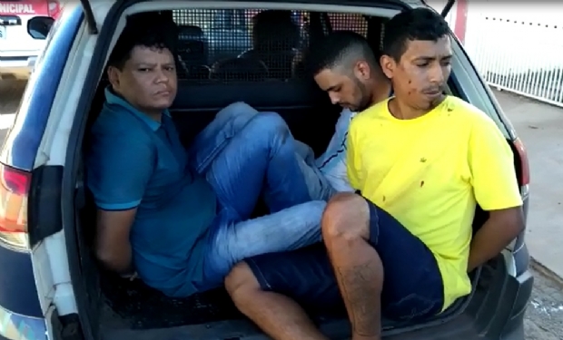 Trio de assaltantes  preso aps perseguio policial no centro de VG; veja vdeo