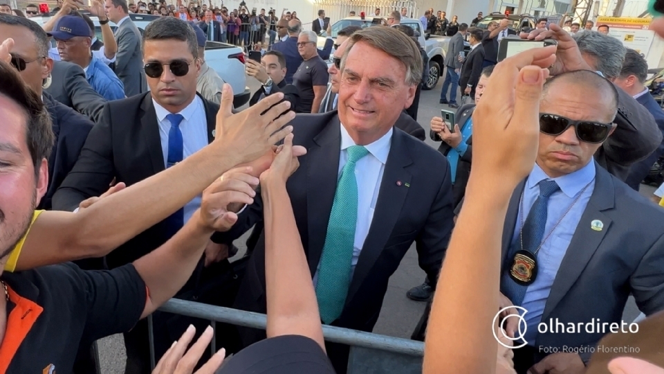 Bolsonaro em visita a Mato Grosso