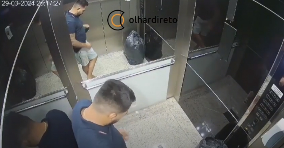 Vdeos mostram servidor da Prefeitura de Cuiab retirando tornozeleira de 