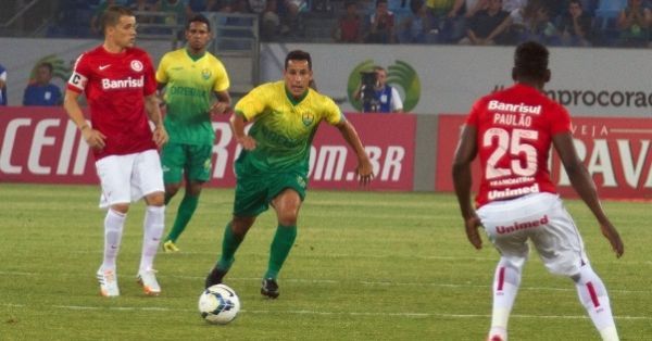 Em 2014, o Cuiab enfrentou o Internacional na segunda fase da Copa do Brasil e venceu na Arena Panantal