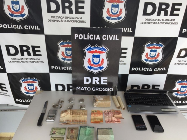 Dois suspeitos da venda de drogas perto do restaurante da UFMT so presos
