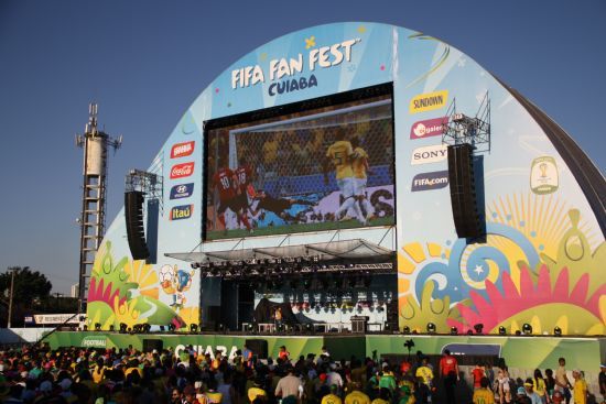 Fan Fest reabre ao pblico para Brasil x Alemanha com expectativa de 45 mil
