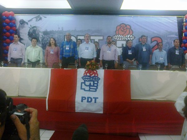 Comando do PDT aproveitou conveno de Mato Grosso para lanar Ciro Gomes  Presidncia