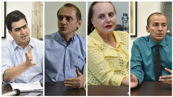 Doaes a quatro candidatos na disputa pela Prefeitura de Cuiab somam quase meio milho