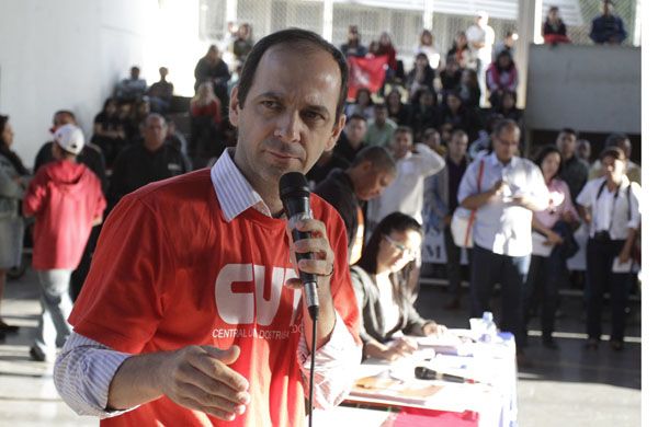 Gilmar Soares, presidente da subsede do Sindicato dos Trabalhadores no Ensino Pblico de Mato Grosso (Sintep/MT)