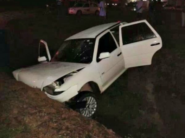 O acidente foi aos fundos do estdio Gigante do Norte, em Sinop, e o motorista morreu no local