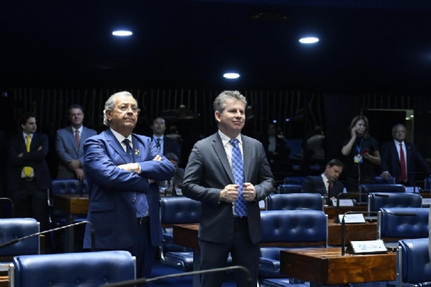 Mauro comemora aprovao de emprstimo: Bola para frente para consertar Mato Grosso