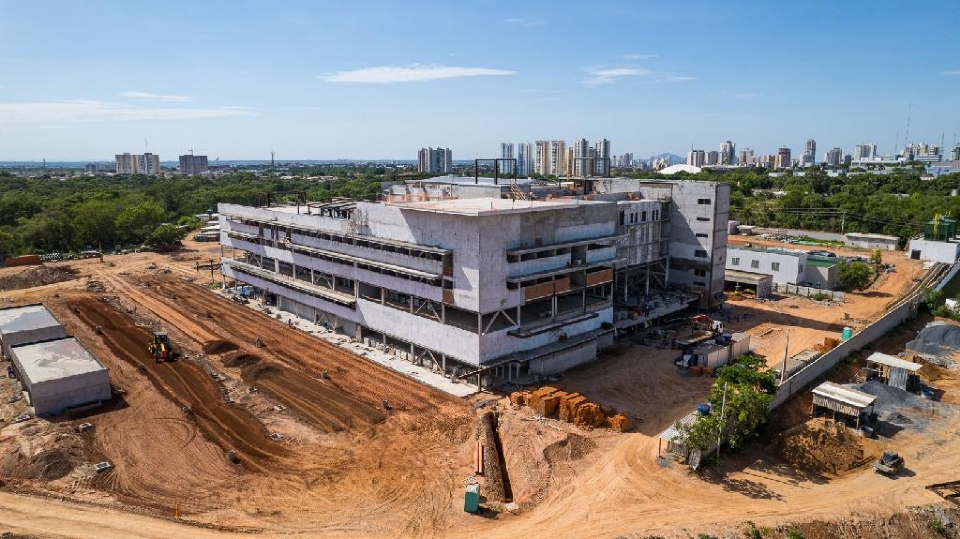 MT investe mais de R$ 800 mi na sade e obra do Hospital Central em Cuiab est 66% executada