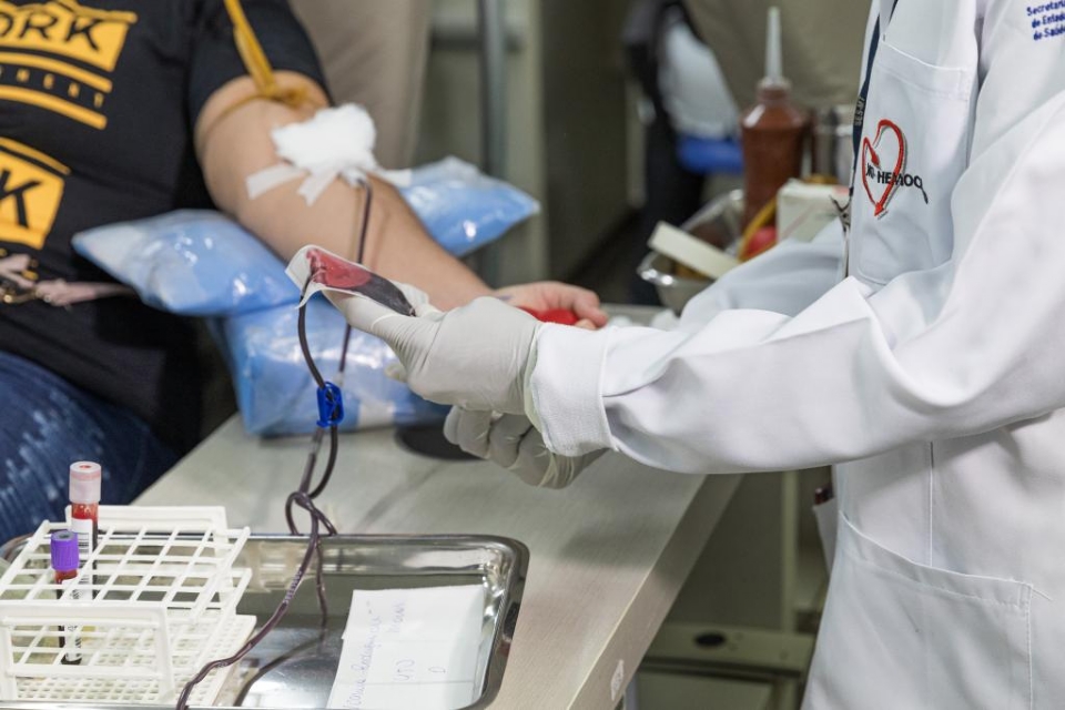 MT Hemocentro faz campanha itinerante para coleta de doao de sangue; confira