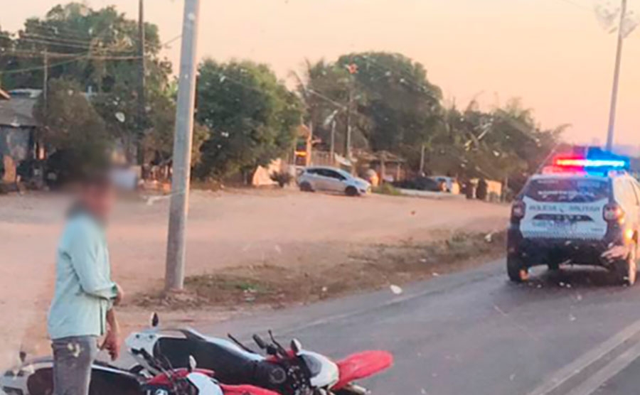 Homem morre e outro fica ferido em acidente entre duas motocicletas aps tentativa de ultrapassagem
