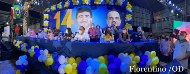 Em evento lotado, Emanuelzinho lana candidatura e rene dois adversrios na disputa pelo Senado