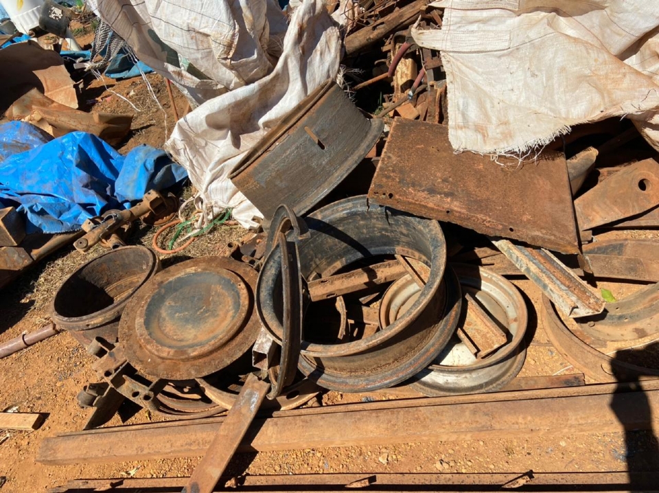 Criminosos roubam peas de ferrovia em MT que podem causar descarrilamento de grandes propores