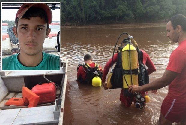 Corpo de jovem de 19 anos desaparecido em rio  encontrado por populares