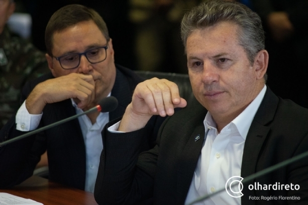 Mauro Mendes sanciona lei de Wilson que dá nome de Vicente Vuolo à ferrovia estadual