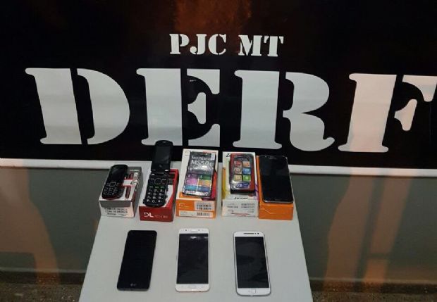 Polcia fecha loja de venda de celulares sem 'origem' e prende proprietrio em flagrante