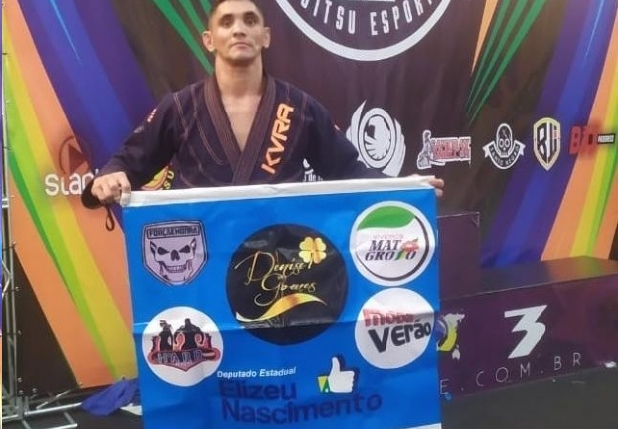 Soldado da Polcia Militar conquista medalha em campeonato nacional de Jiu Jitsu
