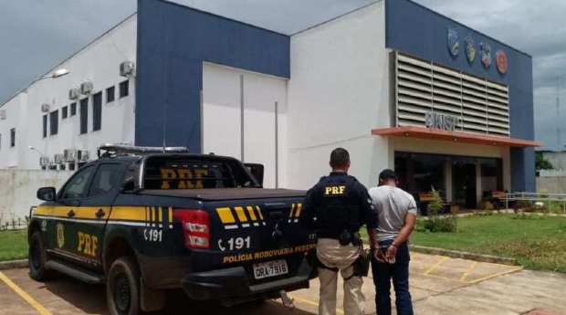 Foragido de Mato Grosso  preso pela PRF na BR-364 em Rondnia