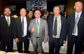 Daltro lana Riva ao governo durante encontro do PSD em Vrzea Grande
