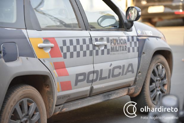 Trs so presos suspeitos de causarem danos materiais em bar sertanejo, em Cuiab