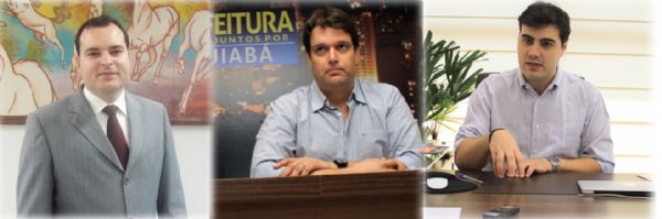Marcos Marrafon, Gustavo Oliveira e Seneri Paludo